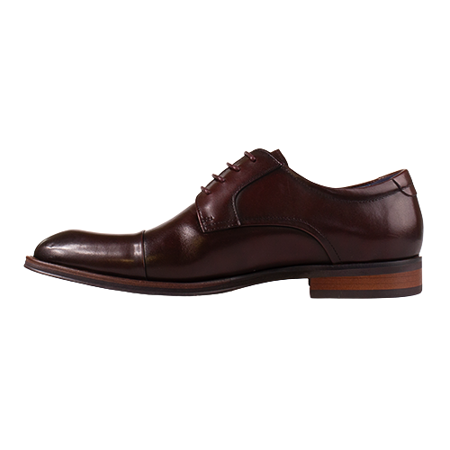 Escape Mans Toe Cap Dressy Shoe - Tabasko - Bordo