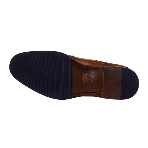 Escape Plain Dressy Mans Shoe - Solid Bond - Brandy