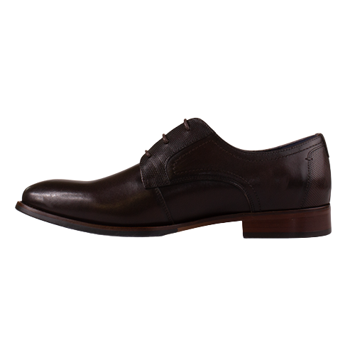Escape Plain Dressy Mans Shoe - Solid Bond - Mahogony