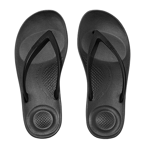 FitFlop Ladies Flip-Flops - Iqushion - Black