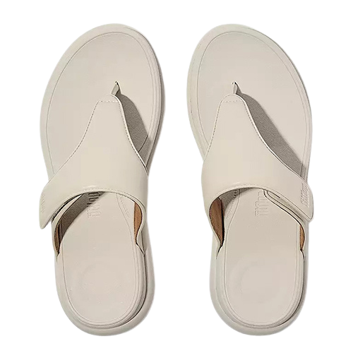 Fitflop Ladies Toe-Post Sandals - F Mode Go - Beige