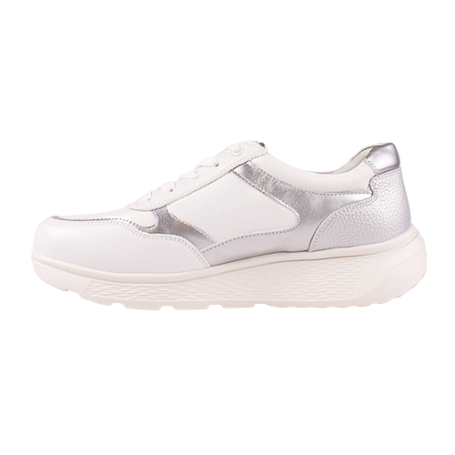 G-Comfort Leather Trainer - S-2731 - White