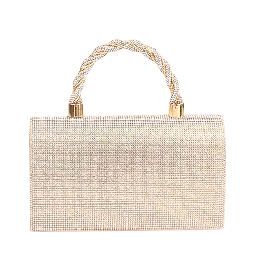 Dr. Bear Dressy Clutch Bag - GA05A - Light Gold