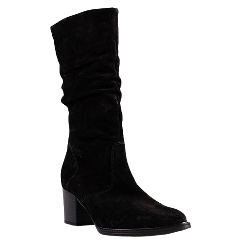 Gabor Block Heeled Mid Boots - 72.994.47 - Black