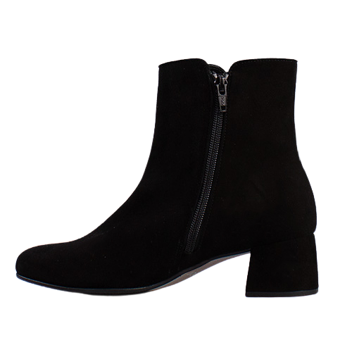 Gabor Block Heeled Ankle Boots - 75.680.17 - Black