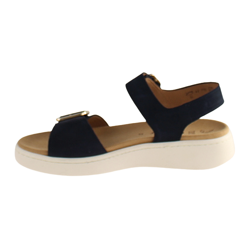 Gabor Ladies Flat Sandals - 43.710.16 - Navy