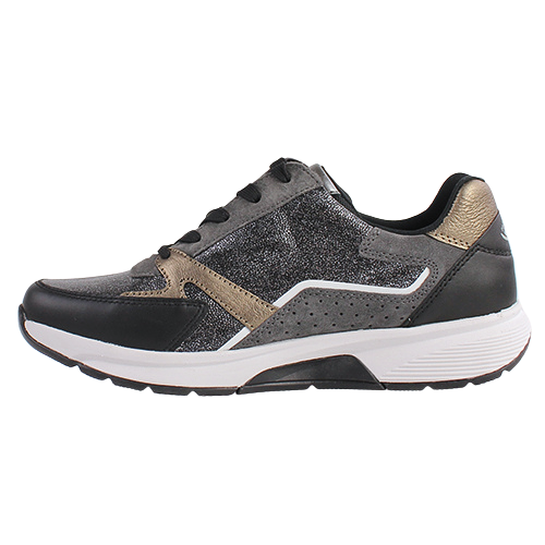 Gabor Ladies Rolling Soft Trainers - 56-878.89 - Black Multi