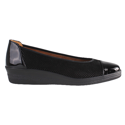 Gabor Wedge Ladies Pumps - 06.402.87 - Black