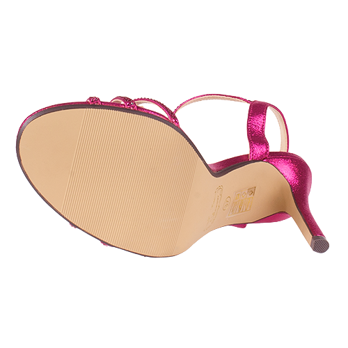 Glamour Dressy Heeled Sandals - Alanis - Fuchsia