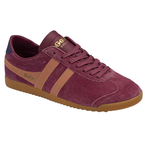 Gola Ladies Suede Trainers - Bullet - Plum