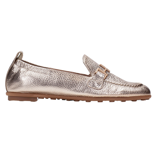 Hispanitas Ladies Loafers - HV254027 - Gold / Metallic