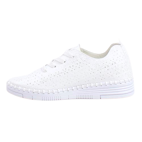 Heavenly Feet Ladies Casual Shoes - Lilia - White