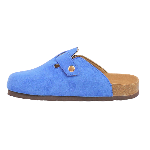 Heavenly Feet Ladies Clogs - Alessia Cool - Blue