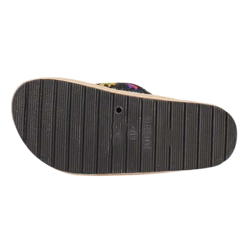 Heavenly Feet Ladies Sliders - Hyde - Black