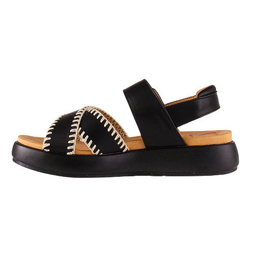 Heavenly Feet Ladies Sandals - Dina - Black