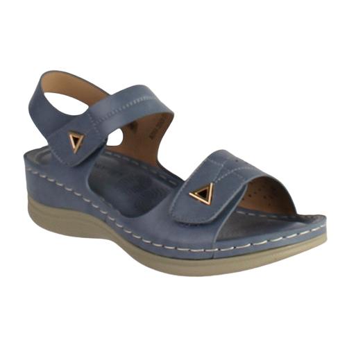 Heavenly Feet Ladies Sandals - Nora - Denim