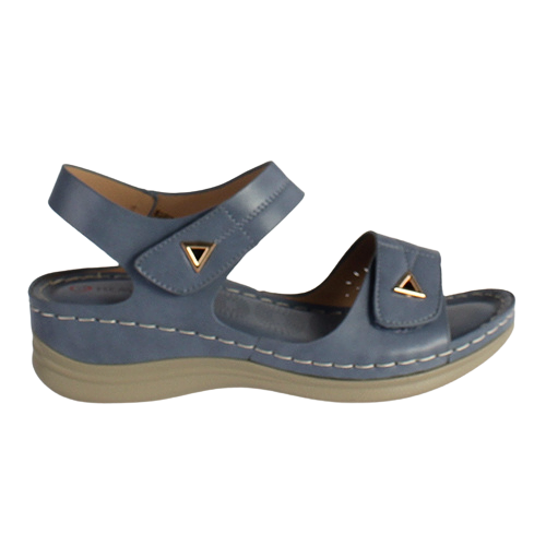 Heavenly Feet Ladies Sandals - Nora - Denim