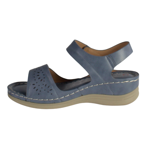 Heavenly Feet Ladies Sandals - Nora - Denim