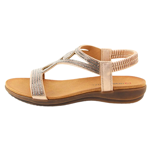 Heavenly Feet  Sandals - Pippa - Rose Gold