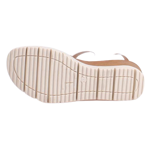 Heavenly Feet Wedge Sandals - Concord - White