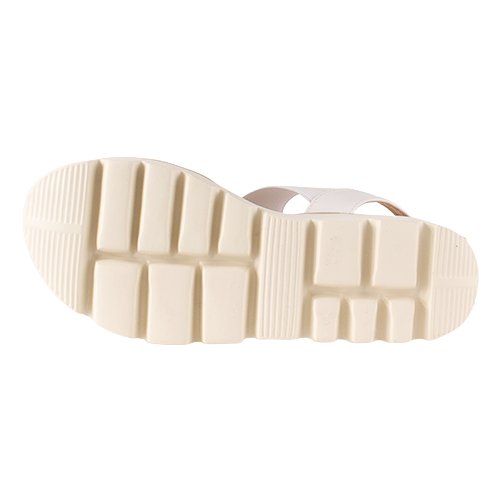 Heavenly Feet Wedge Sandals - Lulu 2 - White