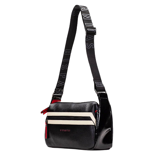 Hispanitas Ladies Crossbody Bag - BI243546 - Black/White