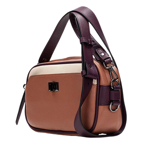 Hispanitas Ladies Crossbody Bag- BI243542- Almond