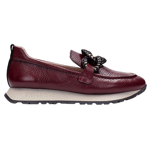 Hispanitas Ladies Loafers HI254238 Wine – Greenes Shoes