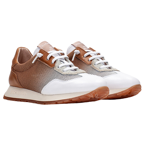 Hispanitas Ladies Trainers - BHV253869 - White/Tan