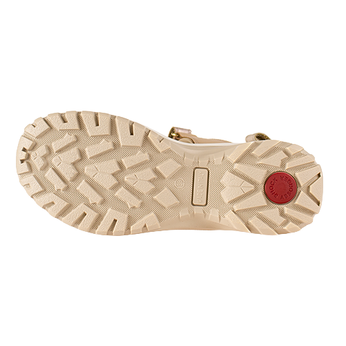 Imac Ladies Walking Sandals - 109430 - White/gold
