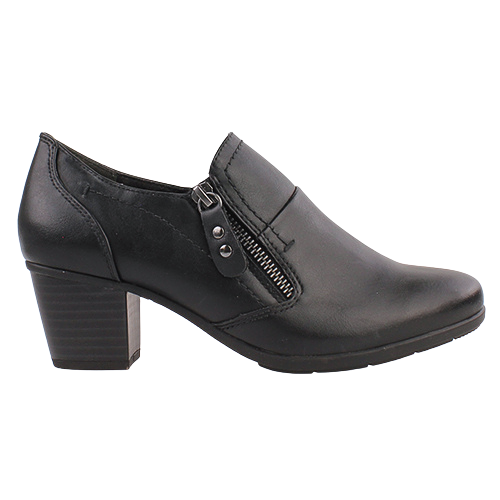 Jana Ladies Block Heeled Shoes - 24469-41 - Black