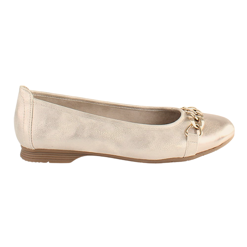 Jana Damesballerina's met strik, veganistisch, denim, 42 EU Jana Damesballerina's met strik, veganistisch, denim, 42 EU