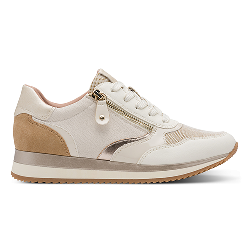 Jana Ladies Trainers - 23774-43 - Ivory