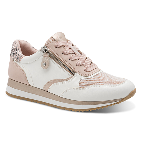 Jana Ladies Trainers - 23774-43 - Rose Snake