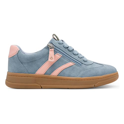 Jana Ladies Trainers - 23784-44 - Sky/Peach