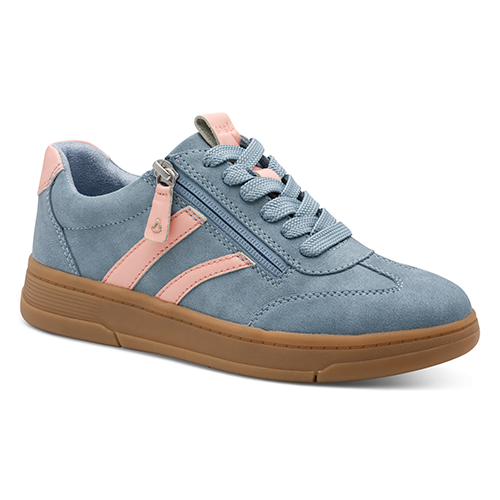 Jana Ladies Trainers - 23784-44 - Sky/Peach