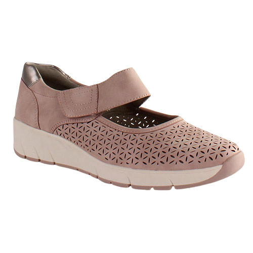 Jana Ladies Wedge Shoes - 24664-42 - Rose