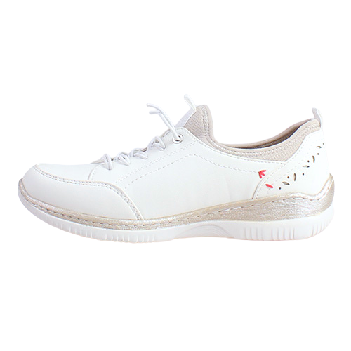 Jana Ladies Trainers - 24772-44 - Off White