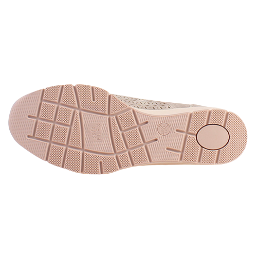 Jana Wedge Cross Strap Shoes - 24664-42 - Rose Gold