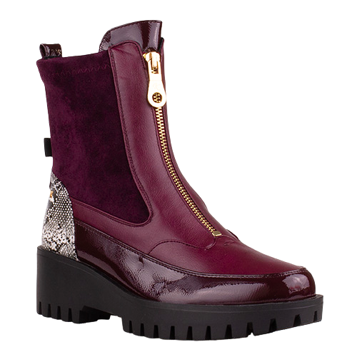 Kate Appleby Ladies Ankle Boots - Laggan - Burgundy