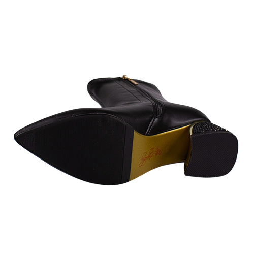 Kate Appleby Block Heeled Boots - Hackenby - Black