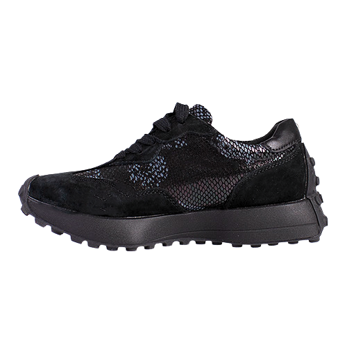 Kate Appleby Ladies Chunky Trainers - Caithness - Black Snake
