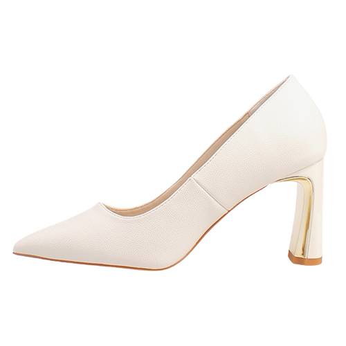 Kate Appleby Block Heeled Shoes - Fowlmere - Off White