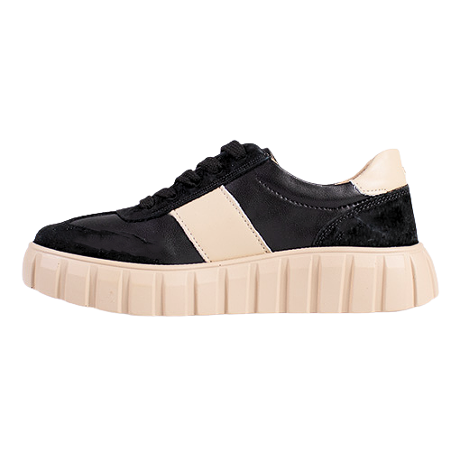 Kate Appleby Ladies Flatform Trainers - Severn - Black