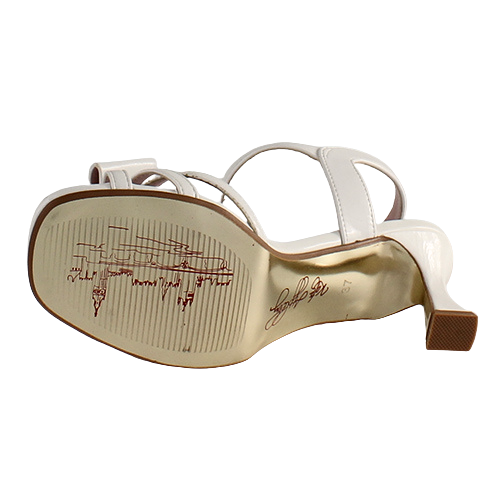 Kate Appleby Dressy Heeled Sandals - Yorktown - White Patent