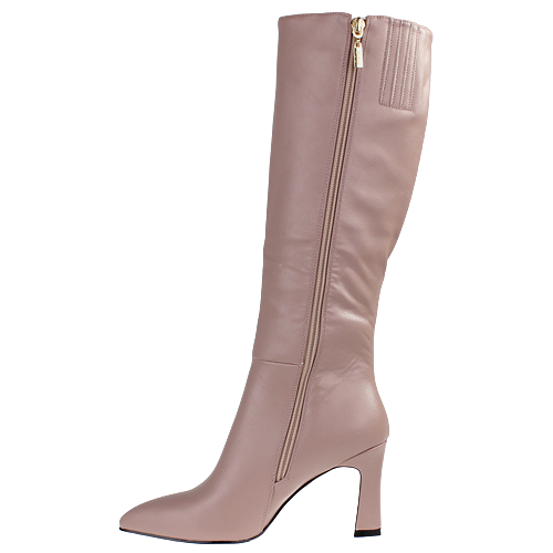 Kate Appleby Dressy Heeled Knee Boots - Dunwich - Rosewood
