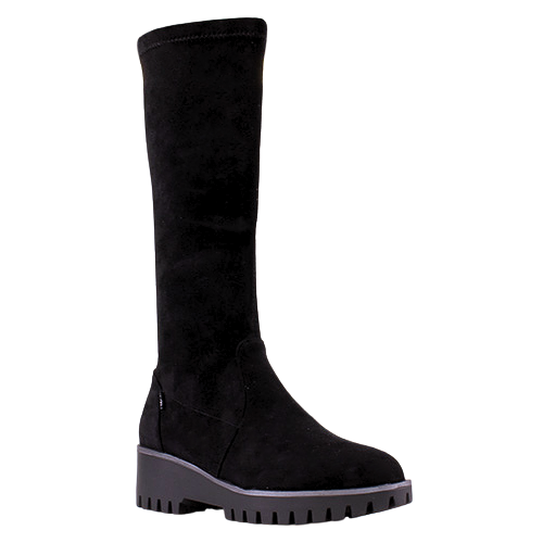 Kate Appleby Ladies Knee Boots - Rosemarkie - Black Suede