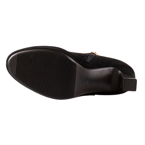 Kate Appleby Ladies Platform Ankle Boots - Coton - Black Suede