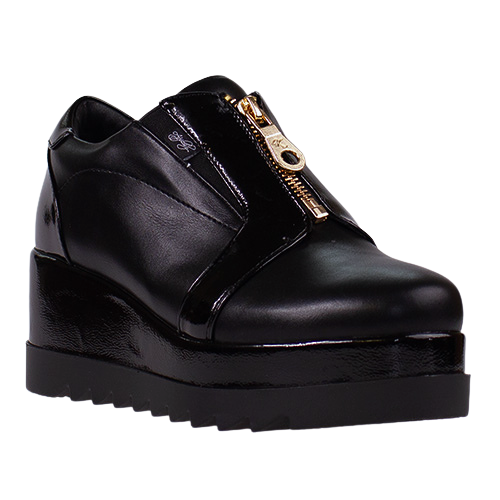 Kate Appleby Ladies Platform Shoes - Bouther - Black