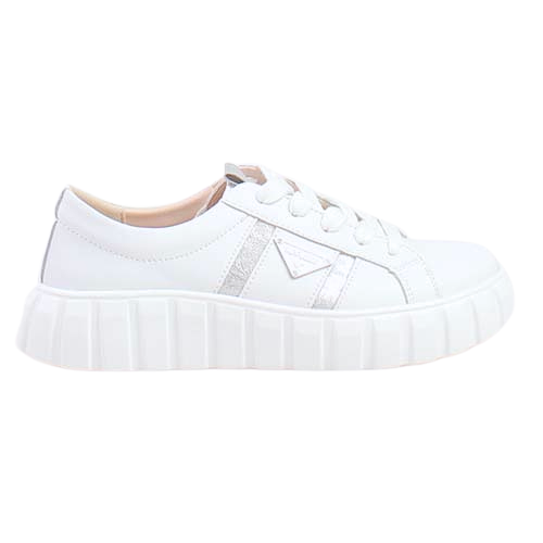 Kate Appleby Ladies Platform Trainers - Adwell - White